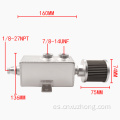 Xuzhong Otras partes del motor 1l Captura de aceite de aluminio CAN TANQUE EL TANQUE DE COMBUSTIBLE CON PUNTOS DE DRENAJE DE REMENTA Y FILTRO